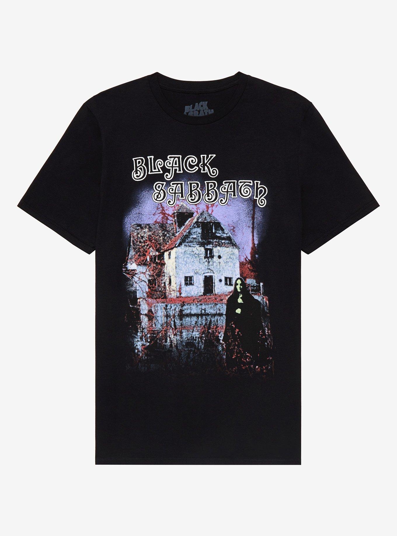 Black Sabbath Self-Titled Album Cover T-Shirt, BLACK, hi-res