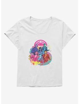 Umbrella Academy Multicolor Art Girls T-Shirt Plus Size, , hi-res