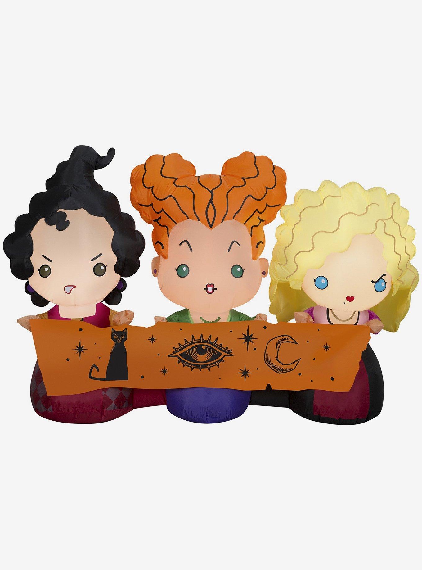 Disney Hocus Pocus Sisters 3.5-foot Airblown Inflatable, , hi-res