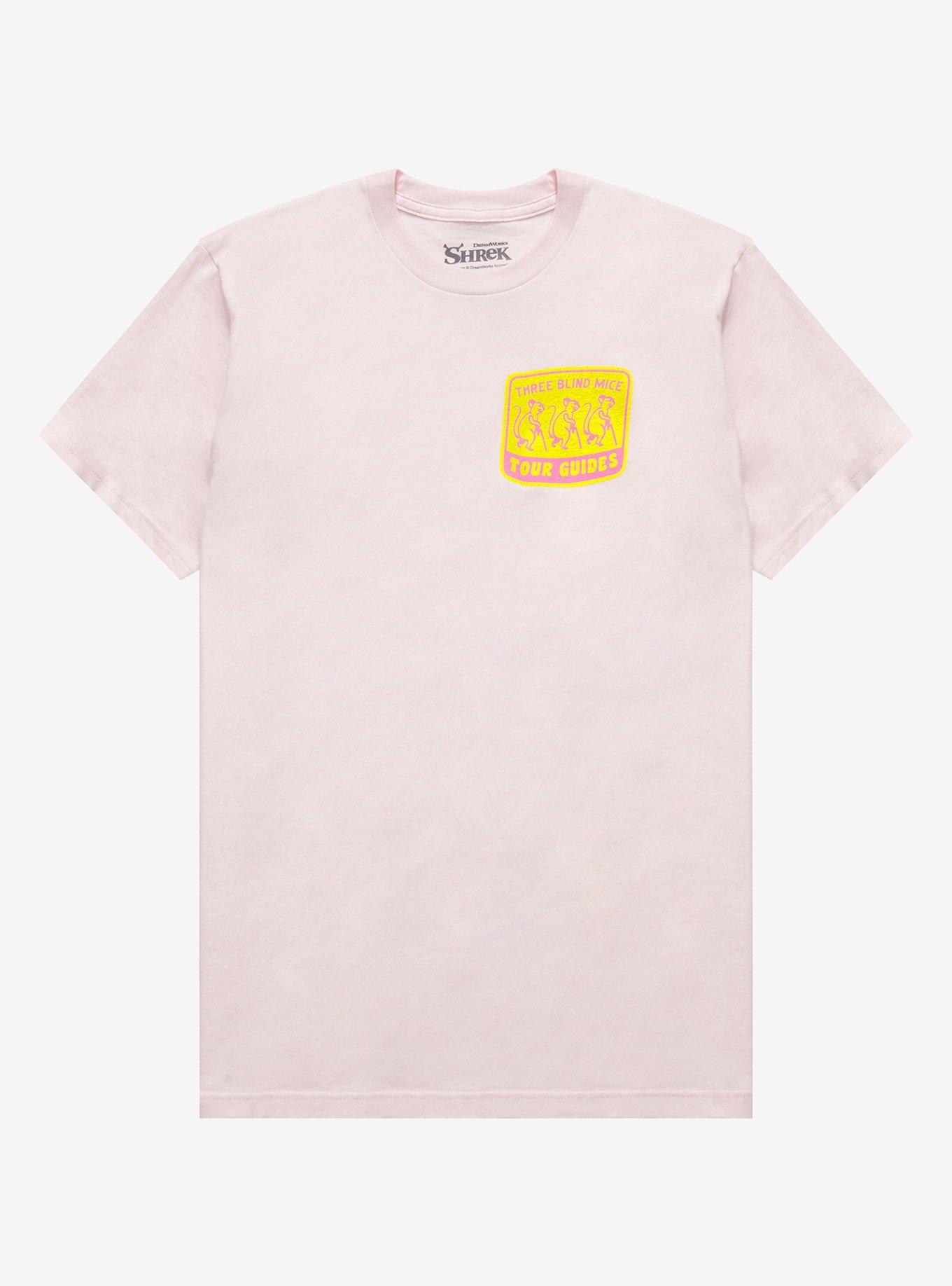 Shrek Three Blind Mice Tour T-Shirt, PINK, hi-res