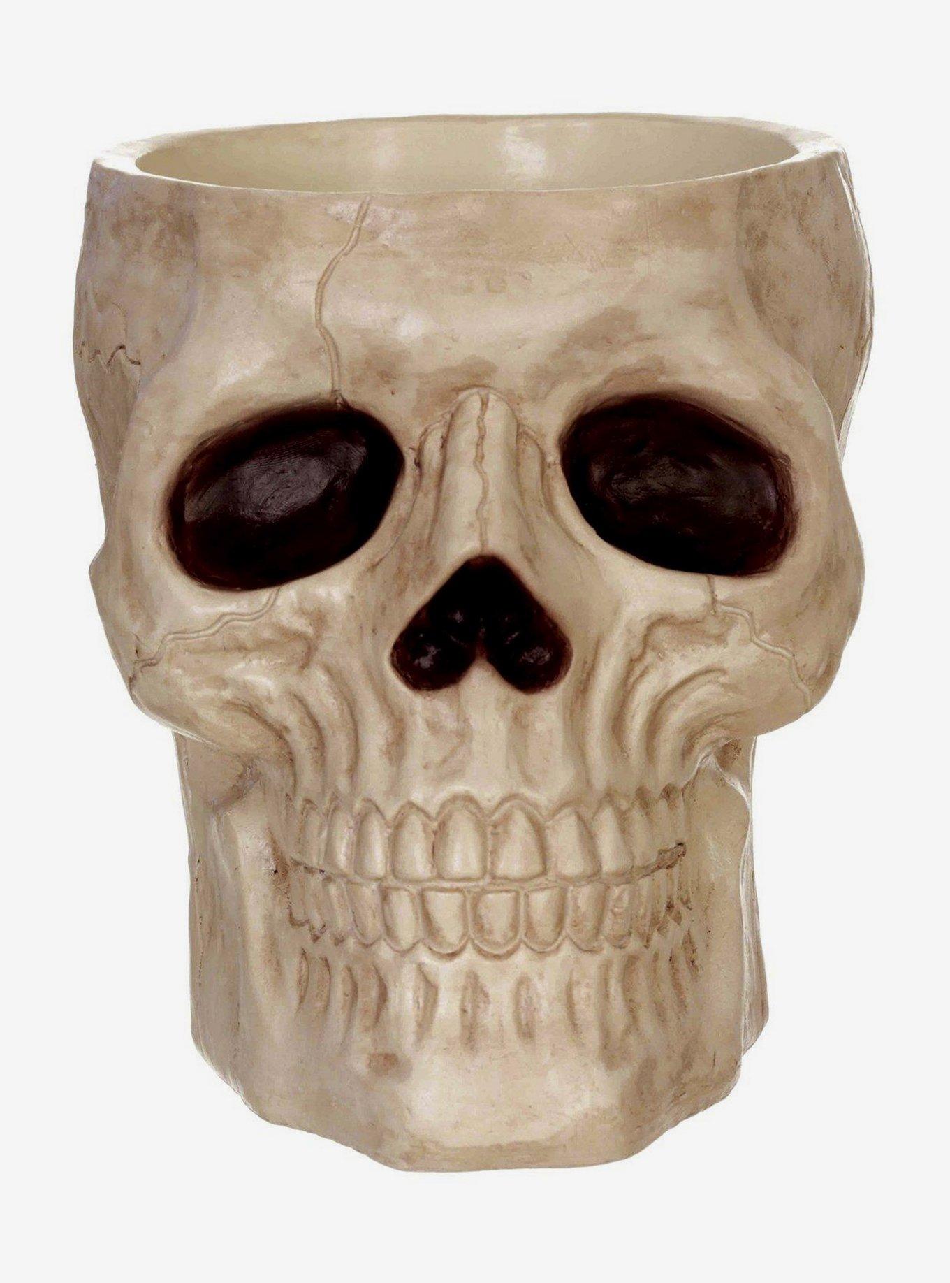 Skull Candy Dish 8-inch Decor