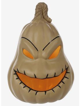 Disney Nightmare Before Christmas Oogie Boogie Light Up 10-inch Pumpkin, , hi-res