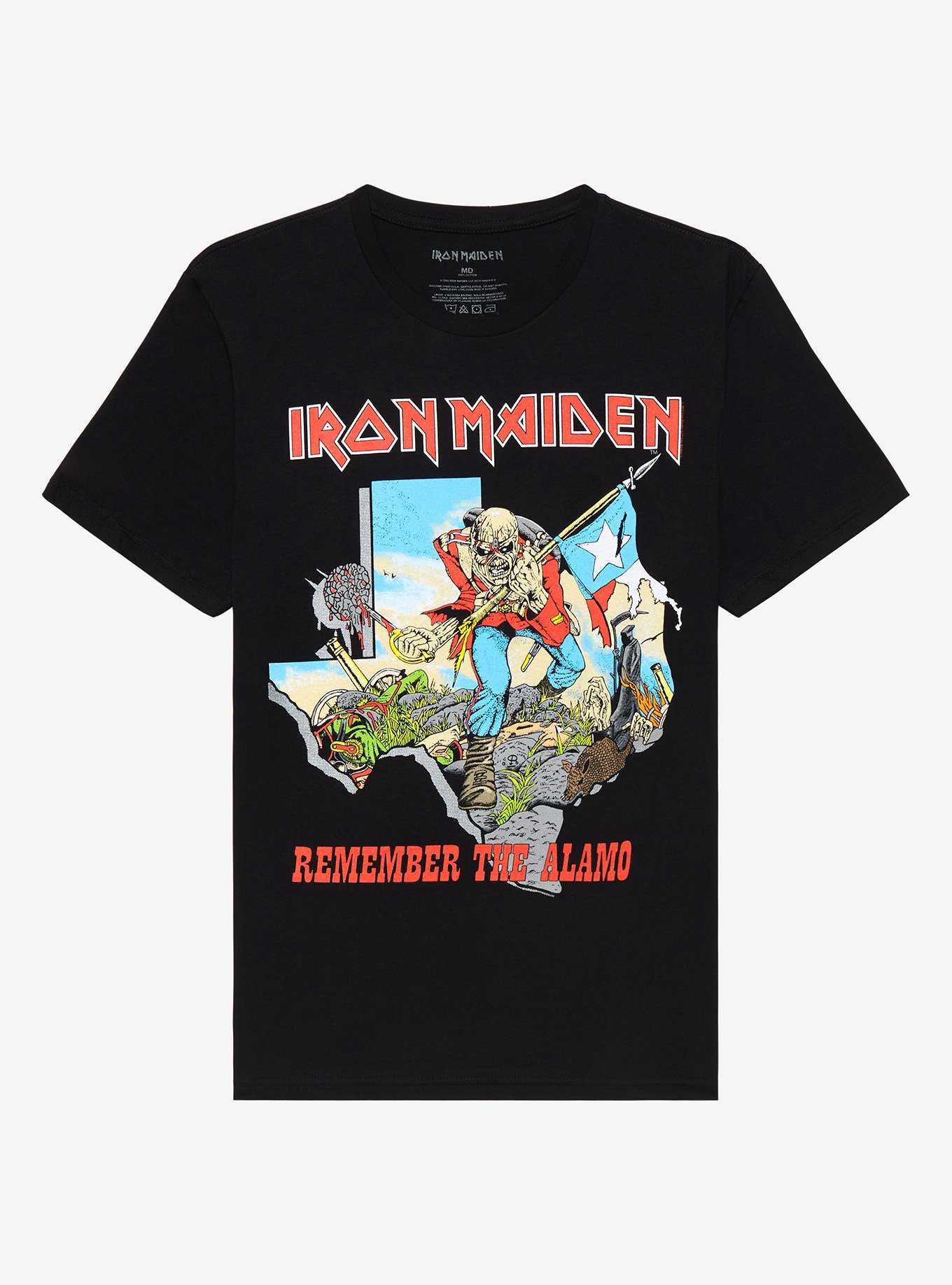 Iron Maiden Brain Damage In Tejas 1983 Tour T-Shirt, , hi-res