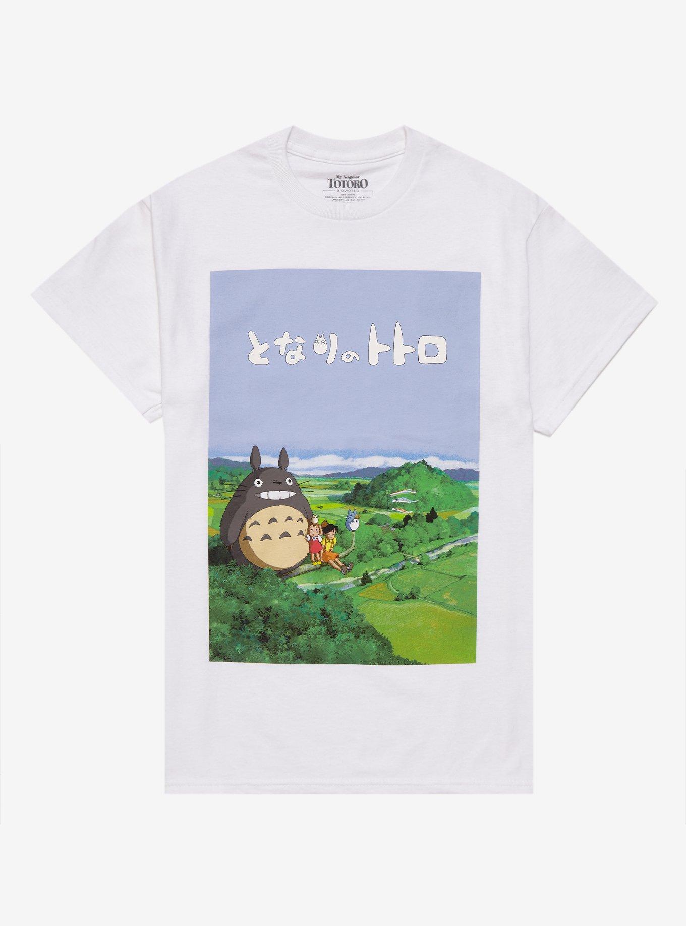 Studio Ghibli My Neighbor Totoro Poster Art T-Shirt, MULTI, hi-res