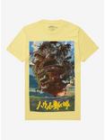 Studio Ghibli Howl's Moving Castle Poster Art T-Shirt, MUSTARD, hi-res
