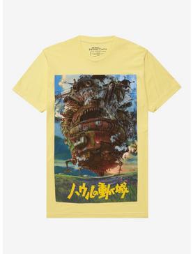Studio Ghibli Howl's Moving Castle Poster Art T-Shirt, , hi-res
