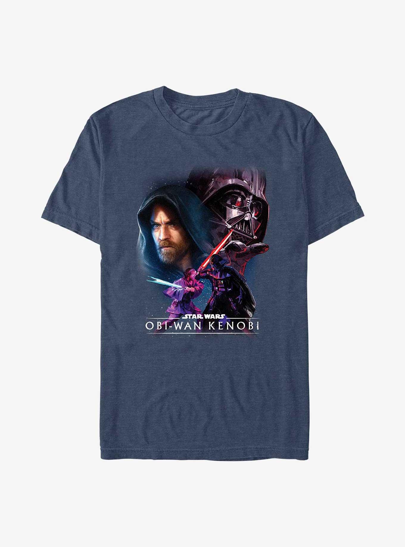 Star Wars Obi-Wan Big Face Off T-Shirt, , hi-res