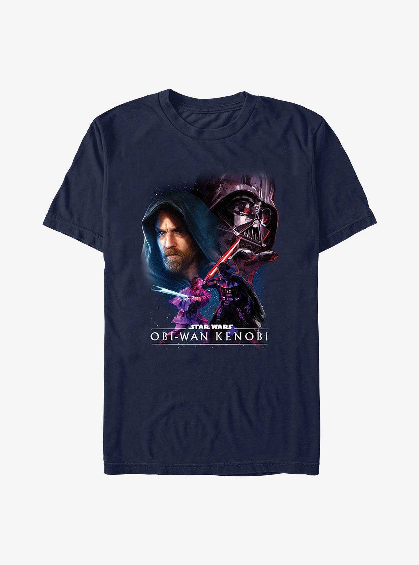 Star Wars Obi-Wan Big Face Off T-Shirt, , hi-res