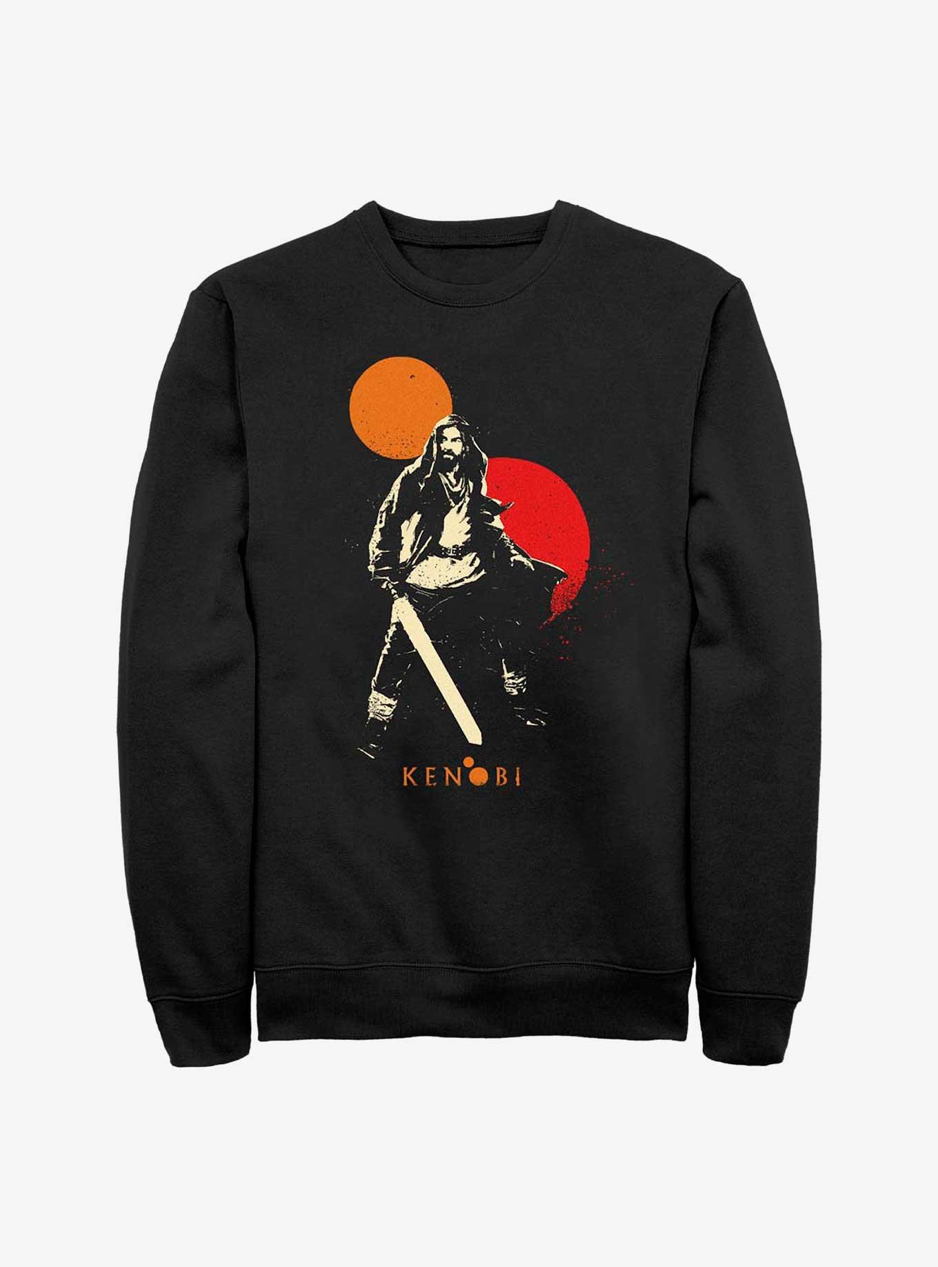 Star Wars Obi-Wan Double Suns Hero Sweatshirt, BLACK, hi-res