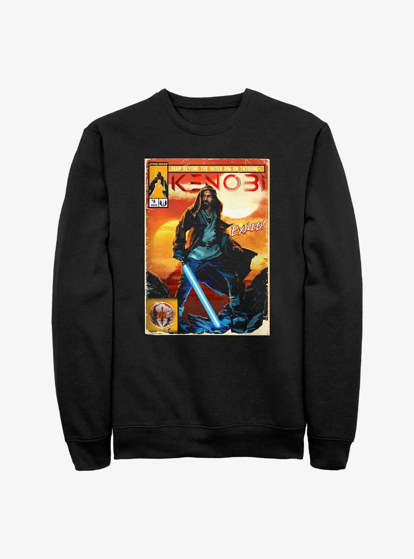 Star Wars Obi-Wan Komically Kenobi Sweatshirt, , hi-res