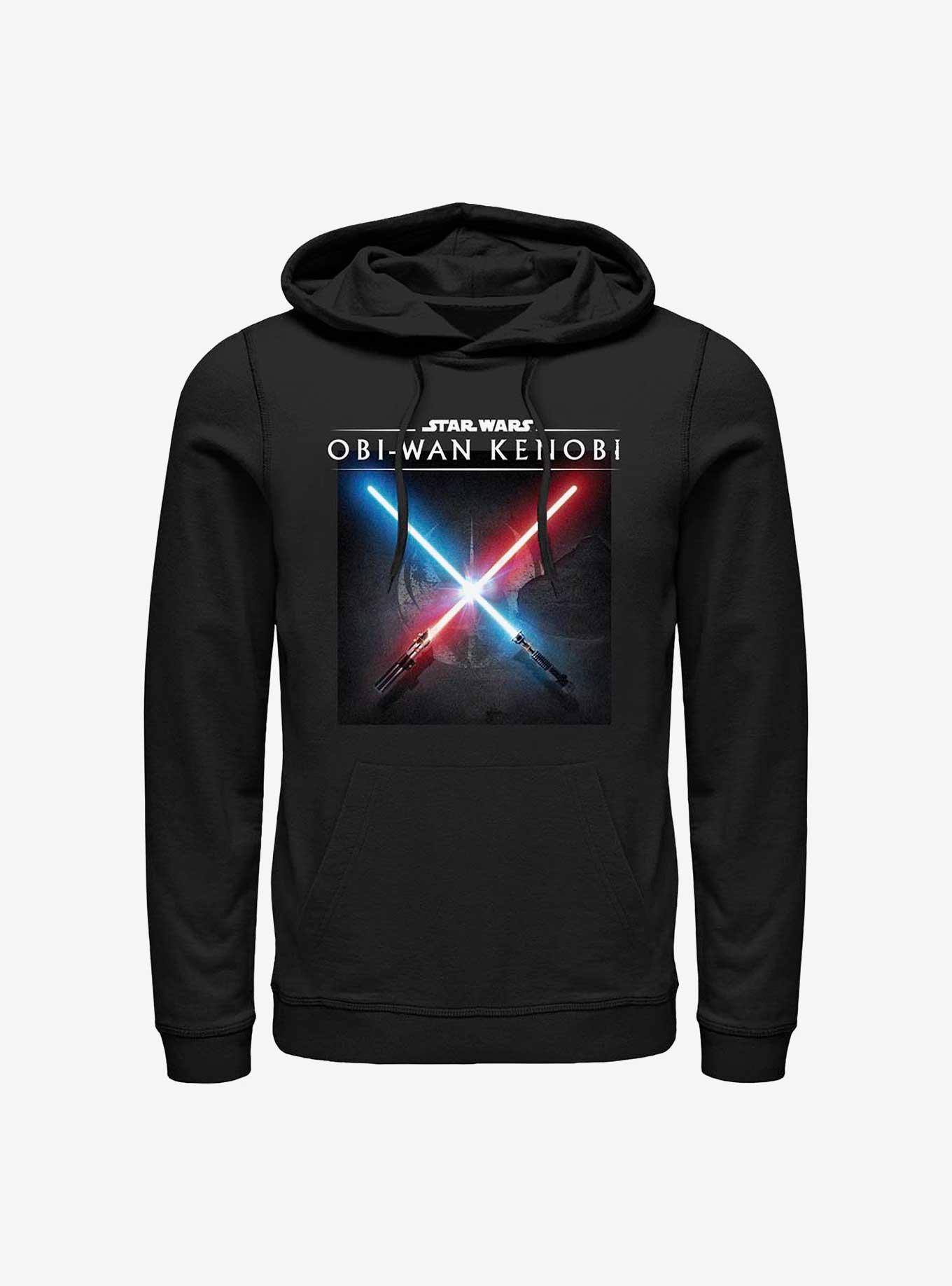 Star Wars Obi-Wan Light Saber Clash Hoodie, , hi-res