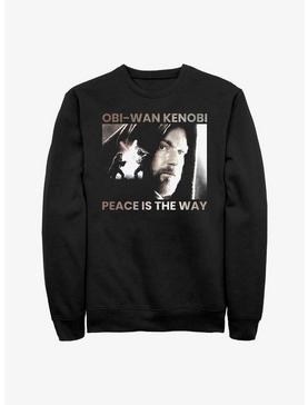 Star Wars Obi-Wan Peace Is The Way Sweatshirt, , hi-res