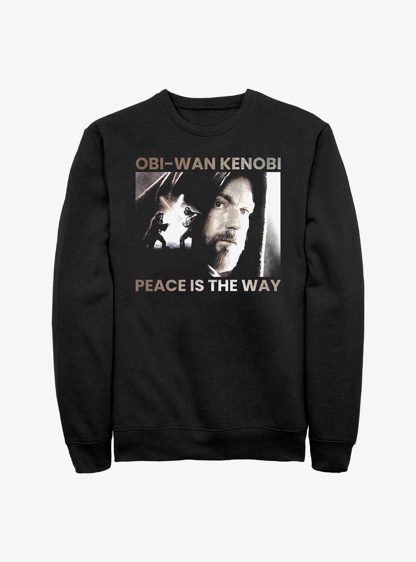 Star Wars Obi-Wan Peace Is The Way Sweatshirt, , hi-res