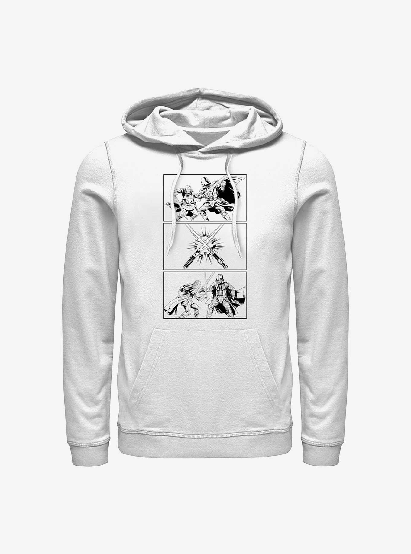 Star Wars Obi-Wan Three Stack Hoodie, WHITE, hi-res