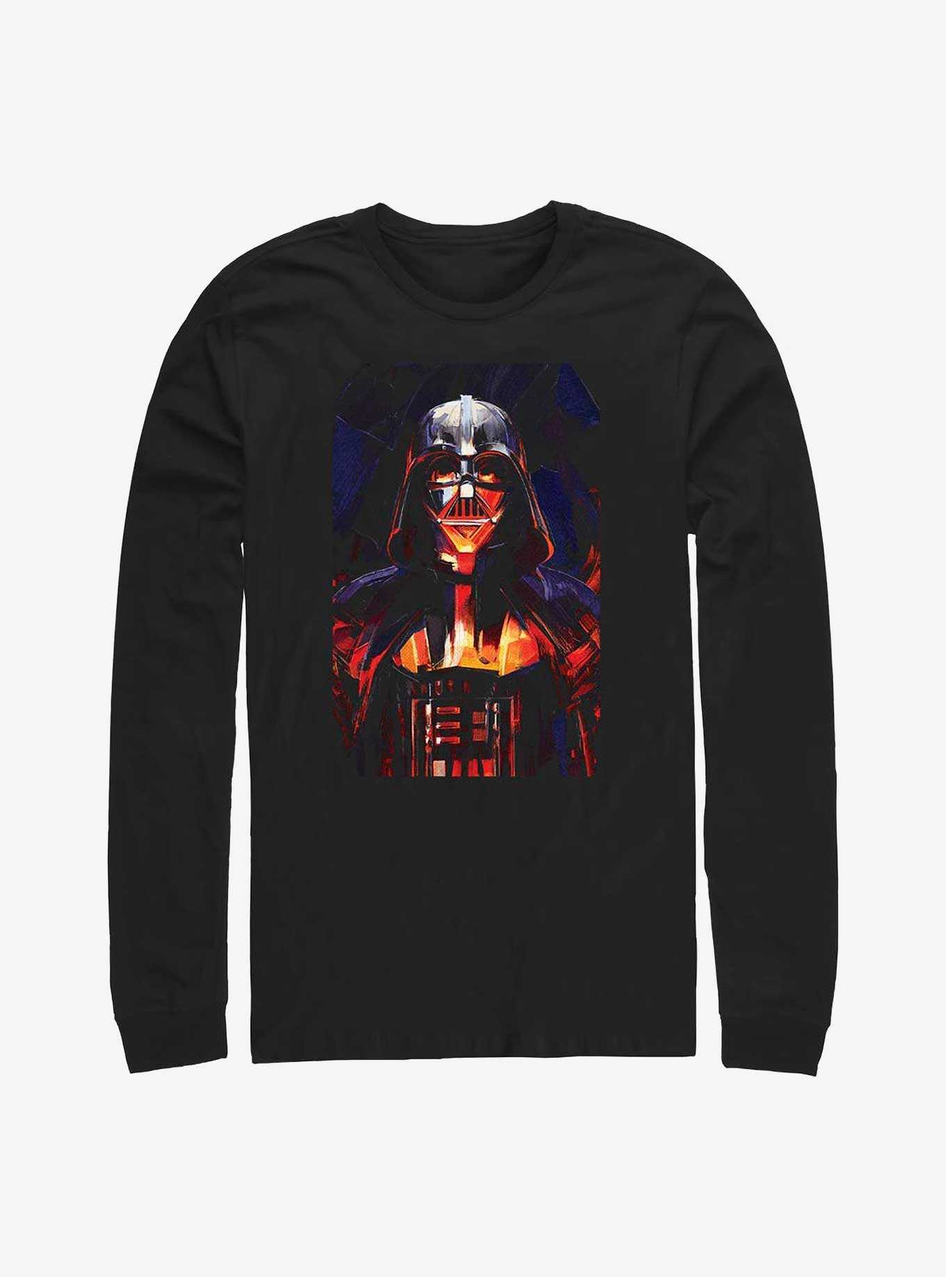 Star Wars Obi-Wan Vader Paint Long-SLeeve T-Shirt, , hi-res