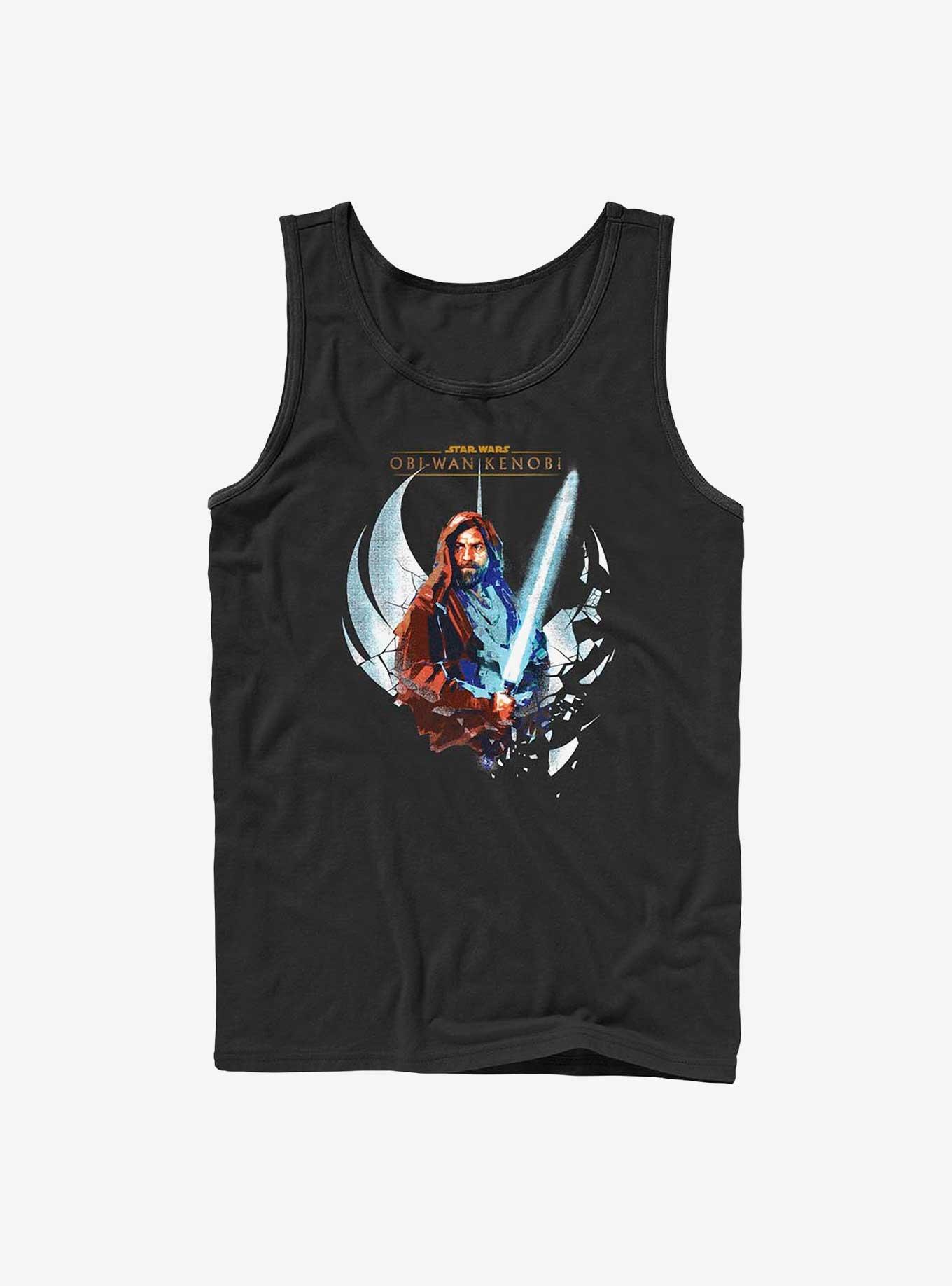 Star Wars Obi-Wan Wan Shattered Jedi Logo Tank, , hi-res