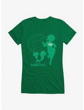 DC League of Super-Pets Green Lantern & Chip Girls T-Shirt, , hi-res