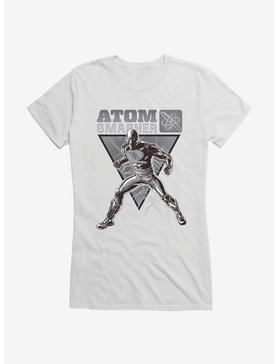 DC Comics Black Adam Atom Smasher Black & White Girls T-Shirt, , hi-res