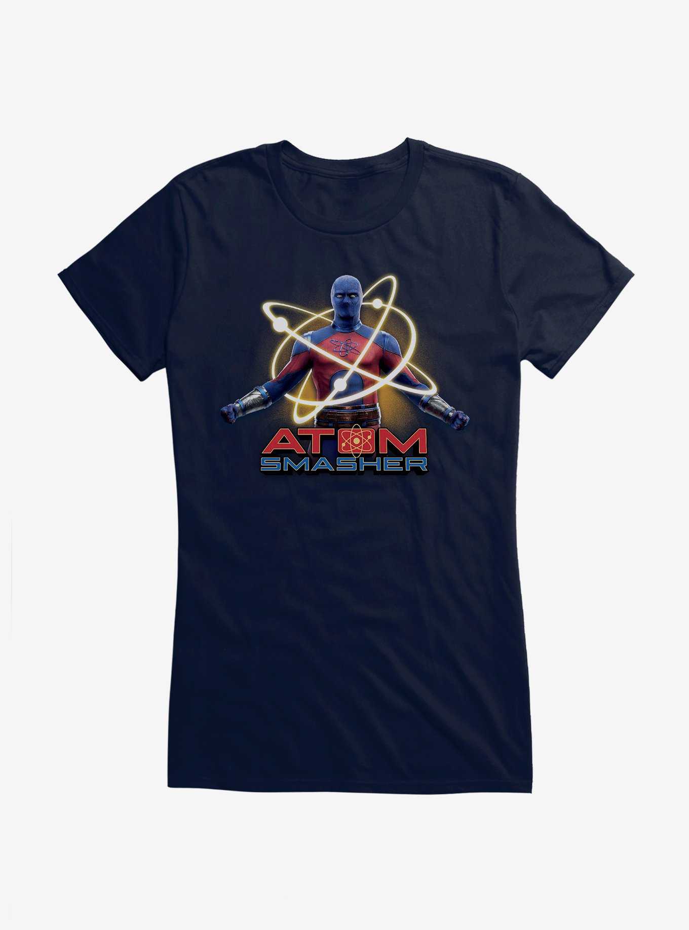 DC Comics Black Adam Atom Smasher Logo Girls T-Shirt, , hi-res