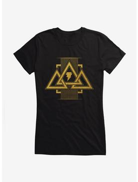 DC Comics Black Adam Gold Pyramids Girls T-Shirt, , hi-res