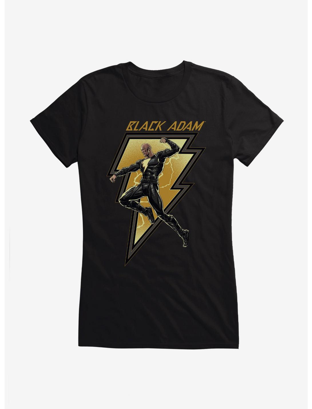 DC Comics Black Adam Lightning Action Girls T-Shirt, , hi-res