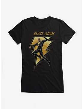 DC Comics Black Adam Lightning Action Girls T-Shirt, , hi-res