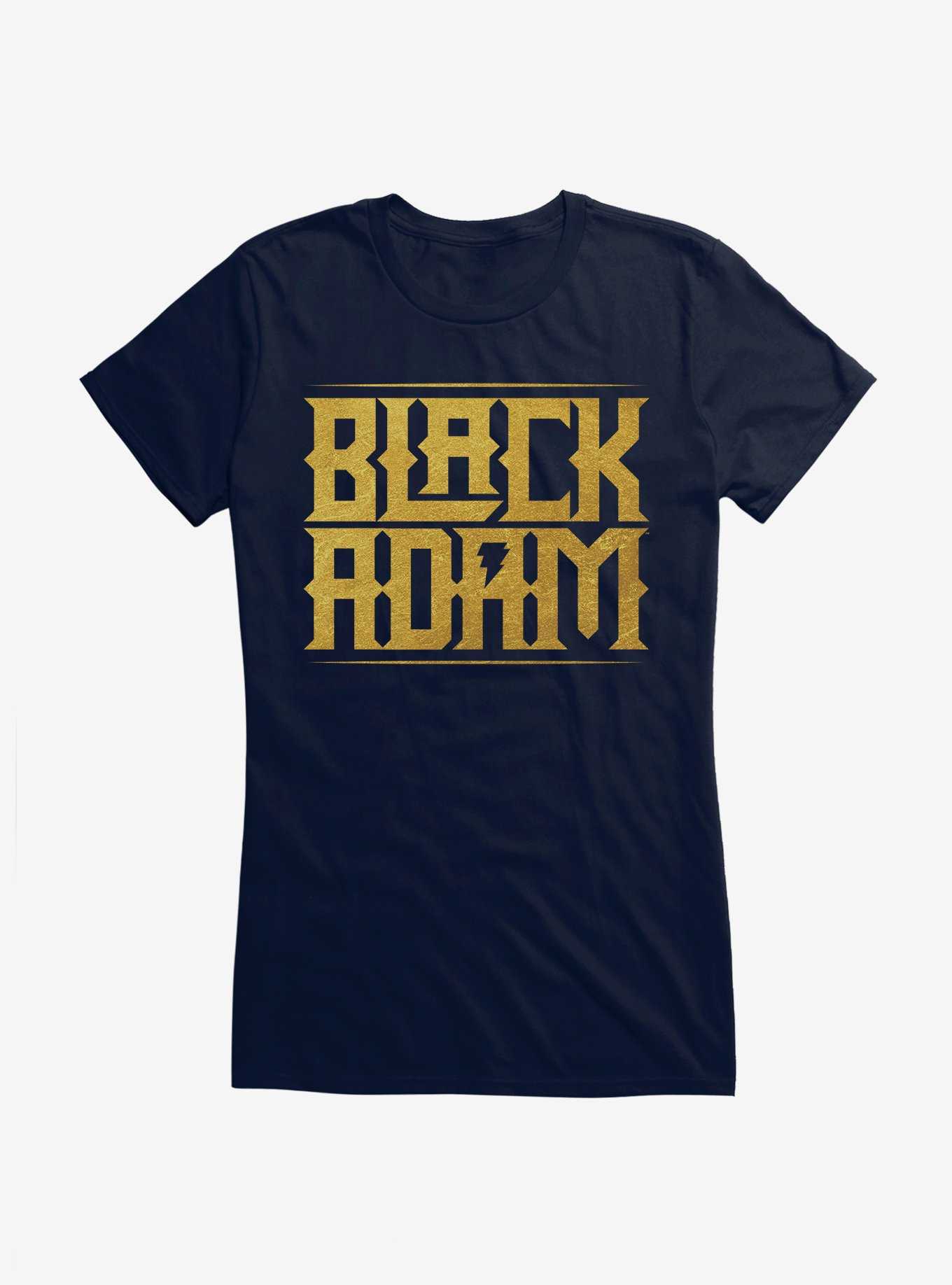 DC Comics Black Adam Logo Girls T-Shirt, , hi-res