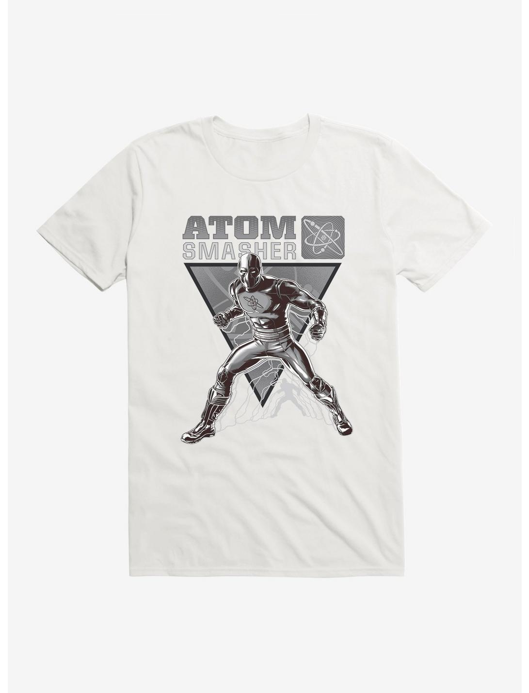 DC Comics Black Adam Atom Smasher Black & White T-Shirt, , hi-res