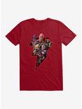 DC Comics Black Adam Justice Society Of America Bolt T-Shirt, , hi-res