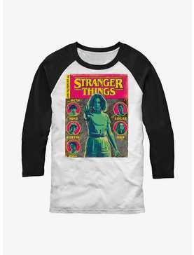 Stranger Things Comic Cover Raglan T-Shirt, , hi-res
