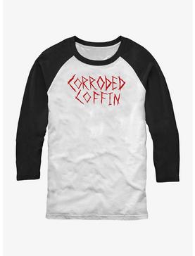 Stranger Things Corroded Coffin Raglan T-Shirt, , hi-res