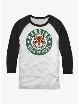 Stranger Things Hawkins High School Raglan T-Shirt, , hi-res