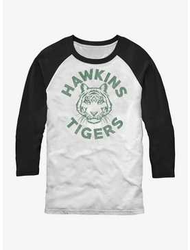 Stranger Things Hawkins Tigers Raglan T-Shirt, , hi-res