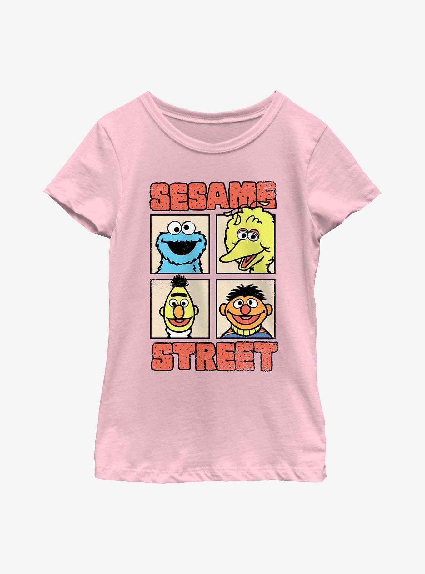 Sesame Street Bunch Youth Girls T-Shirt, , hi-res