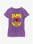 Sesame Street Elmo Snack Time Youth Girls T-Shirt, PURPLE BERRY, hi-res