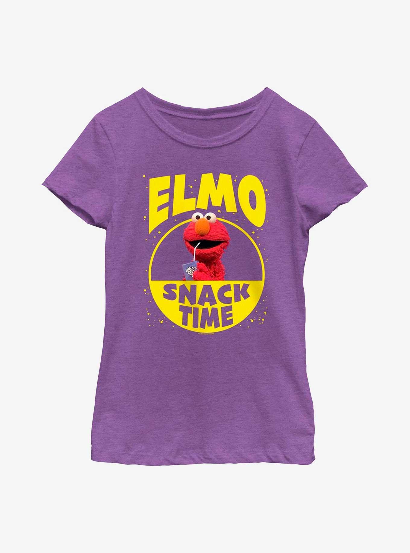 Sesame Street Elmo Snack Time Youth Girls T-Shirt, , hi-res