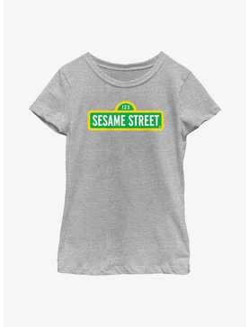 Sesame Street Sign Youth Girls T-Shirt, , hi-res