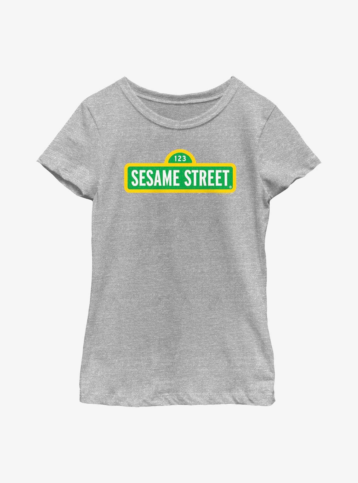 Sesame Street Sign Youth Girls T-Shirt, , hi-res