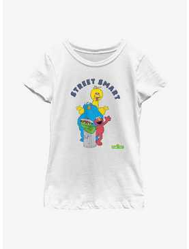 Sesame Street Street Smart Crew Youth Girls T-Shirt, , hi-res
