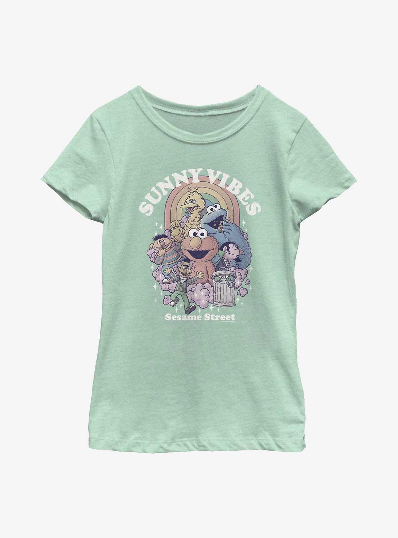 Sesame Street Sunny Vibes Youth Girls T-Shirt, , hi-res