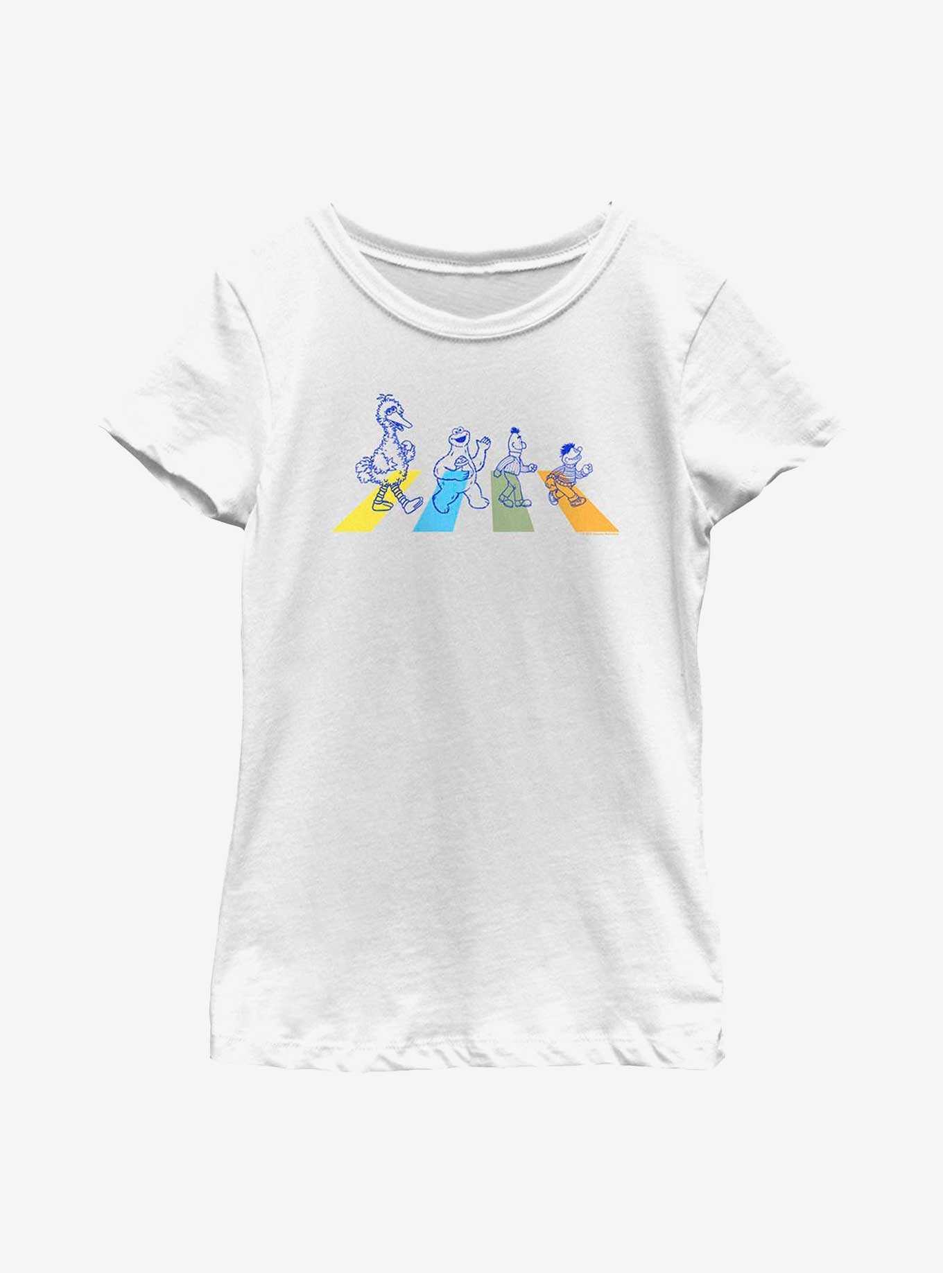 Sesame Street Team Abbey Road Youth Girls T-Shirt, , hi-res