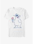Sesame Street Cookie Monster Flower T-Shirt, WHITE, hi-res
