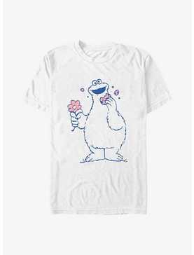 Sesame Street Cookie Monster Flower T-Shirt, , hi-res