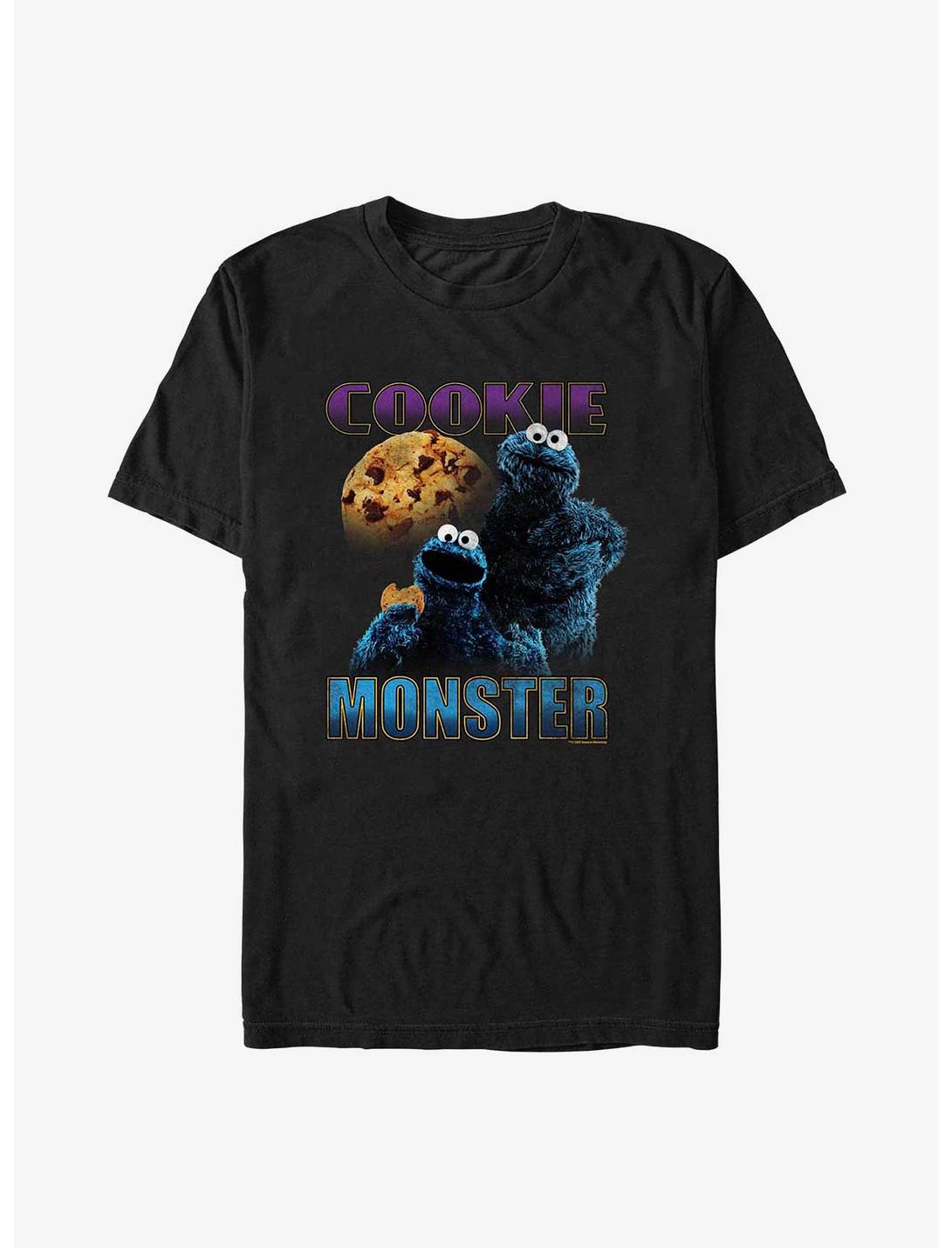 Sesame Street Cookie Monster Highlight T-Shirt, BLACK, hi-res