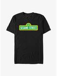 Sesame Street Sign T-Shirt, BLACK, hi-res