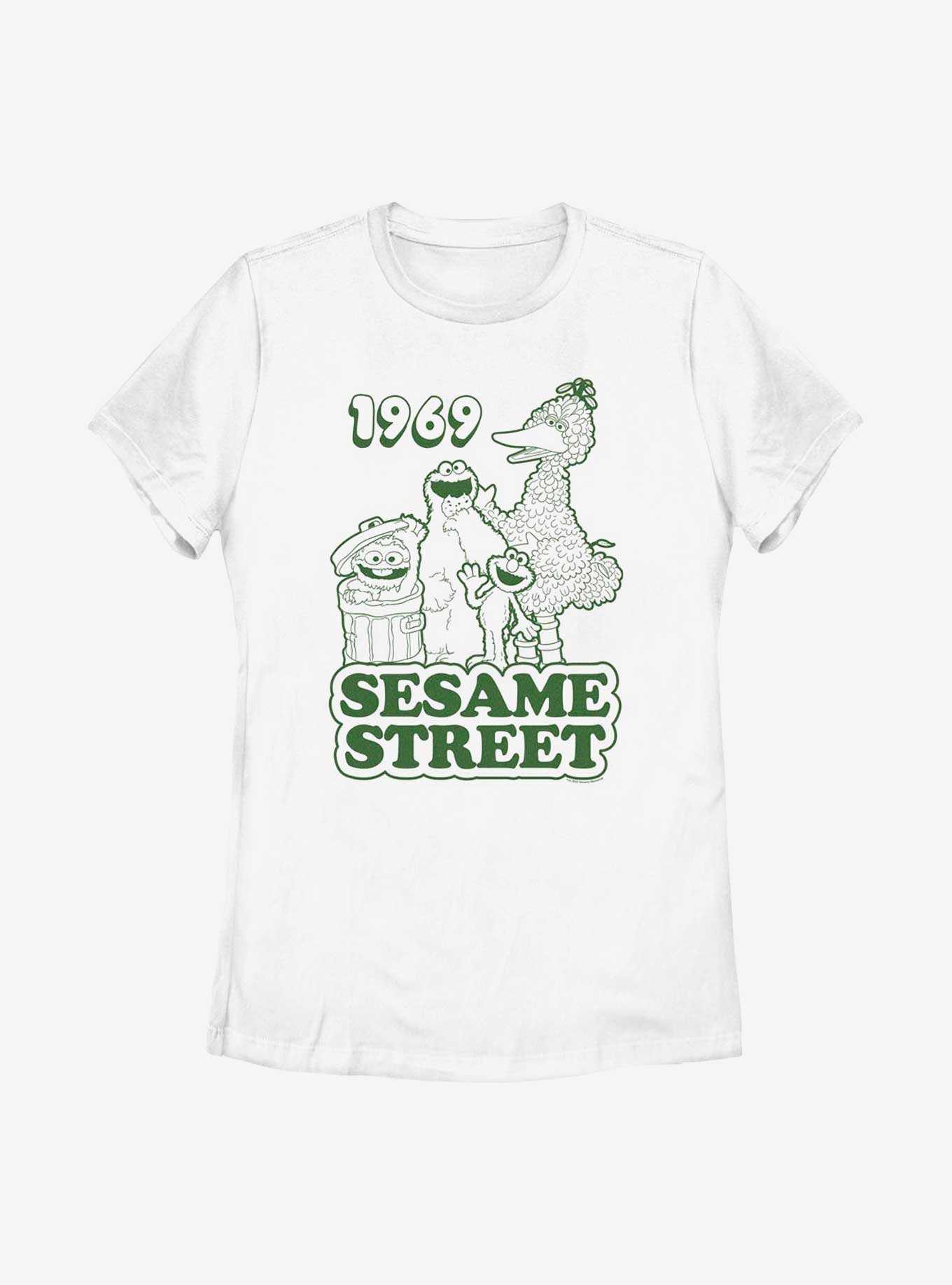 Sesame Street 1969 Group Womens T-Shirt, , hi-res