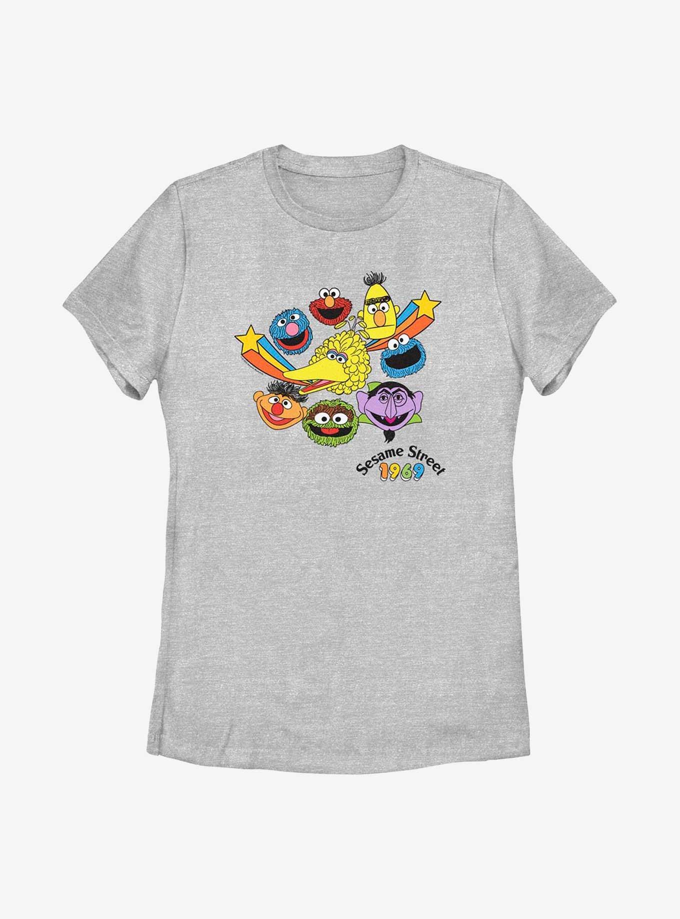 Sesame Street 1969 Heads Womens T-Shirt, , hi-res