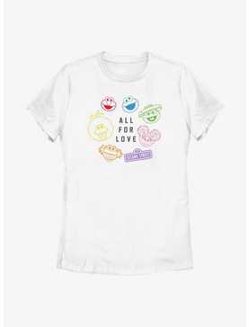 Sesame Street All For Love Womens T-Shirt, , hi-res