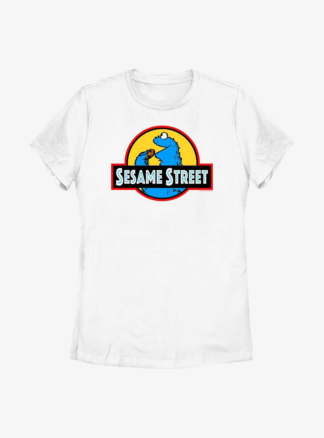 Sesame Street Cookie Monster Icon Womens T-Shirt, , hi-res