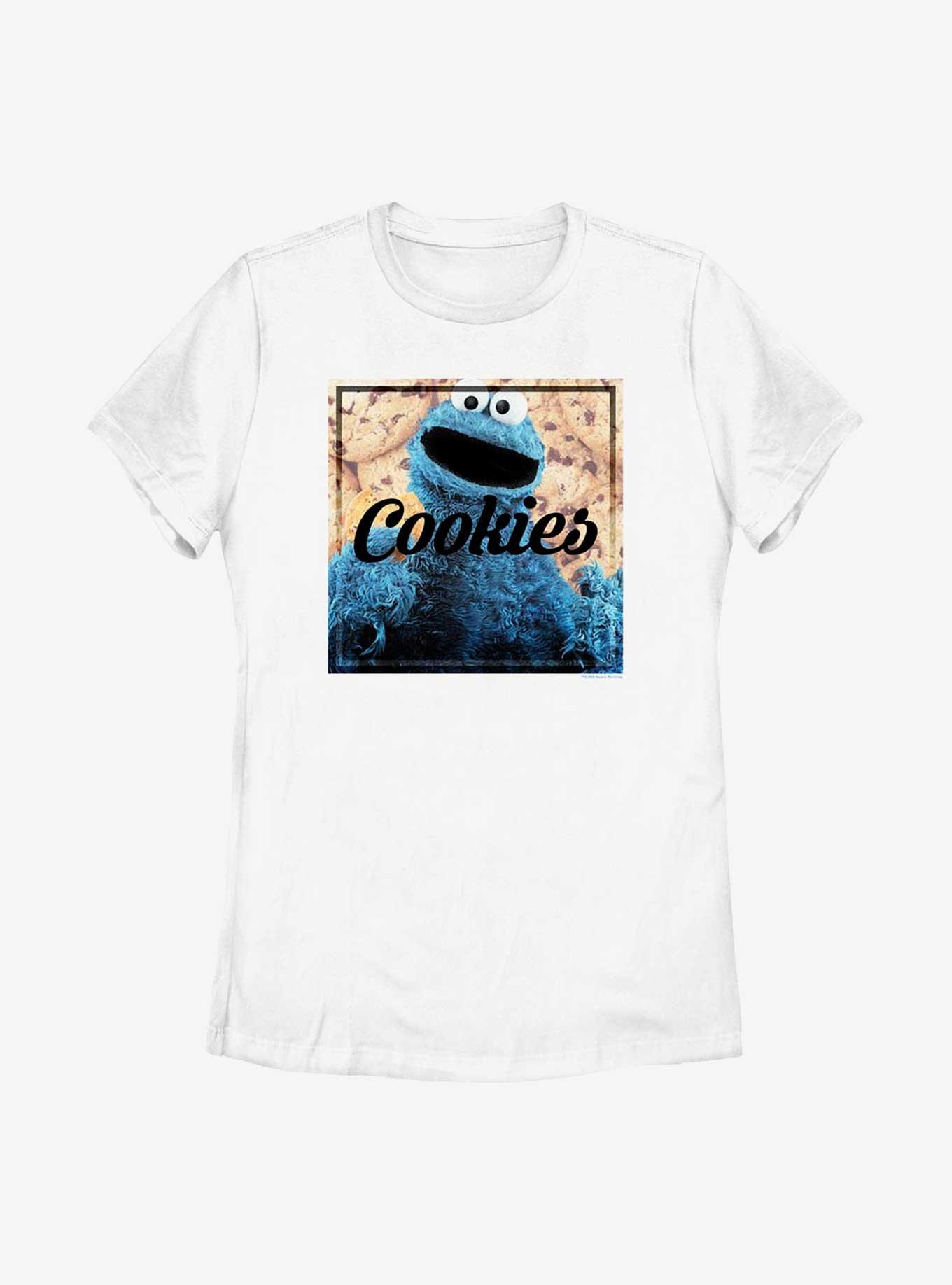 Sesame Street Cookies Cookie Monster Womens T-Shirt, , hi-res